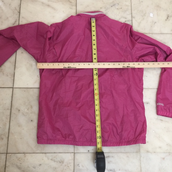 Koppen Womens Sz/L Pink Windbreaker/Rainjacket - Picture 5 of 6